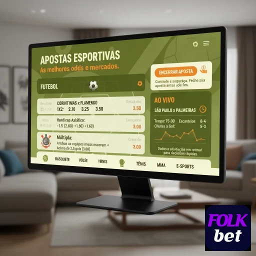 Ilustração de Acesse o App Móvel da folkbet para Jogos de Cassino