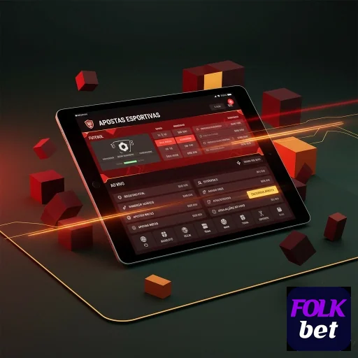 Ilustração de Acesse o App Móvel da folkbet para Jogos de Cassino