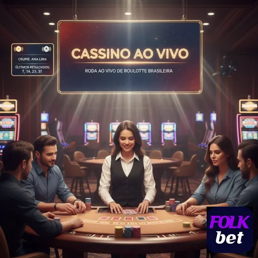 Ilustração de Explore as vantagens do cassino folkbet com jogos de mesa e slots
