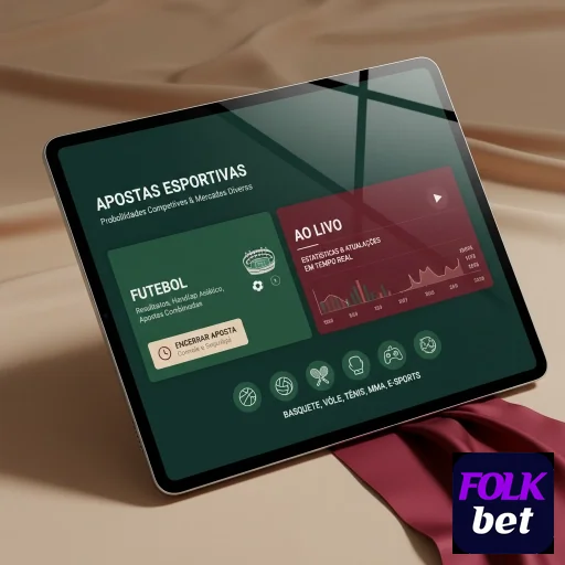 Ilustração de Acesse o cassino online folkbet com login rápido e seguro